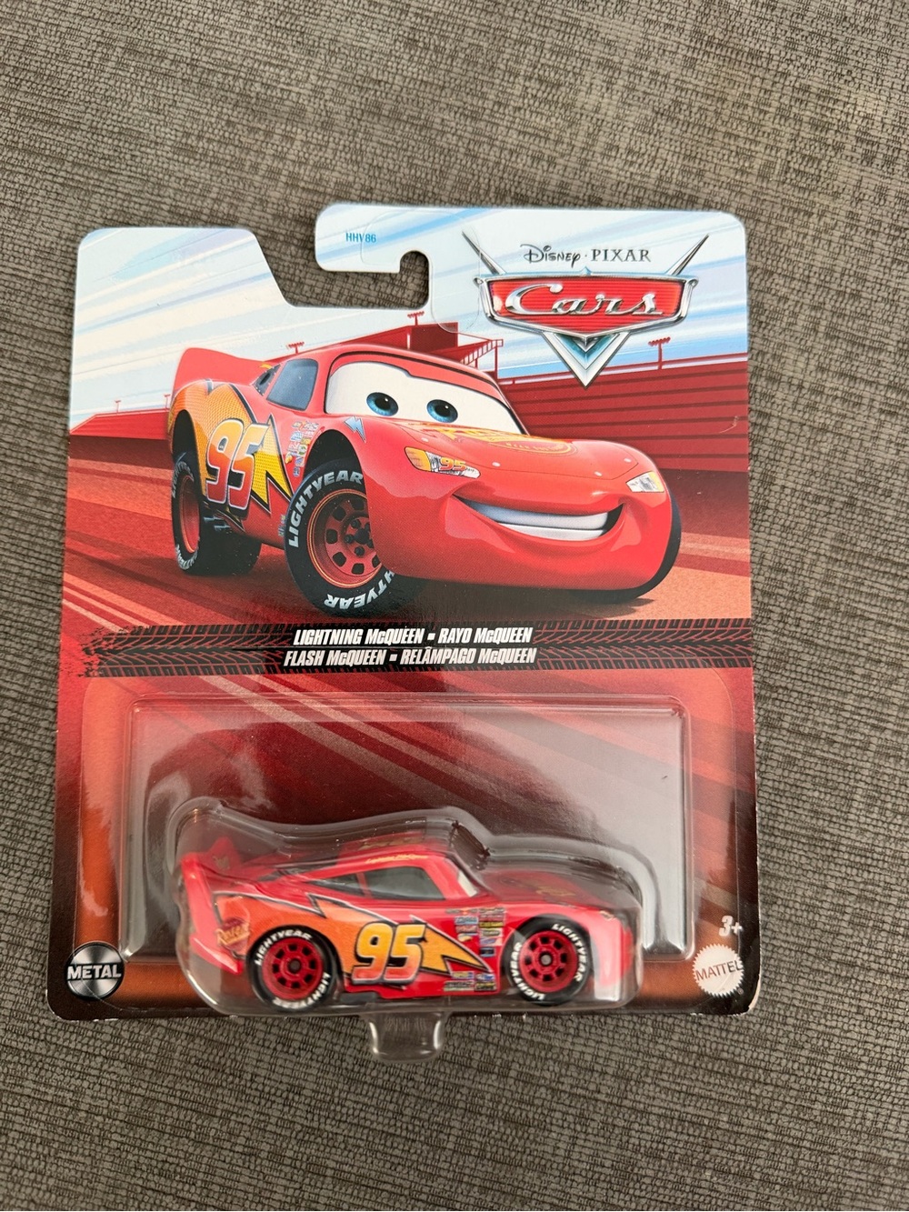 Mattel Lightning McQueen Red Race Car Die-Cast Toy